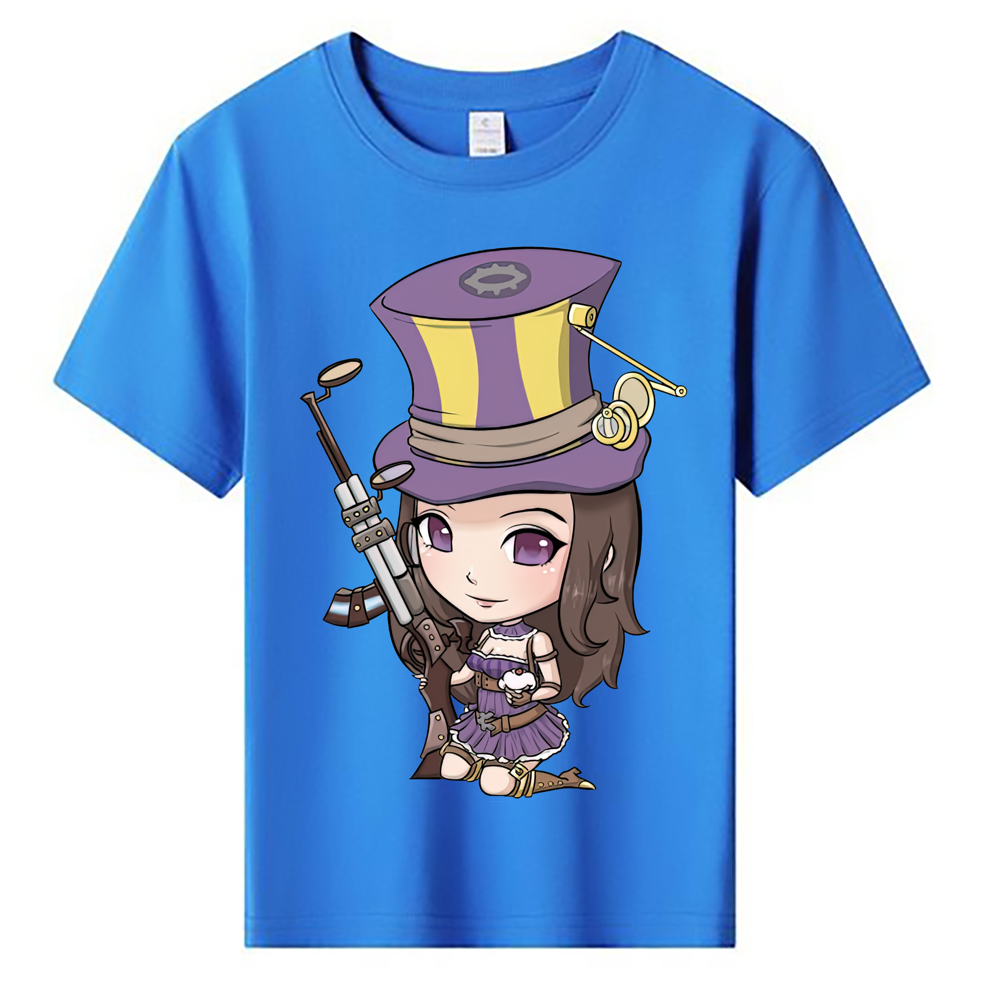 （画像用） リーグ・オブ・レジェンド League of Legends LOL 綿100％キッズTシャツ（フロントプリント）